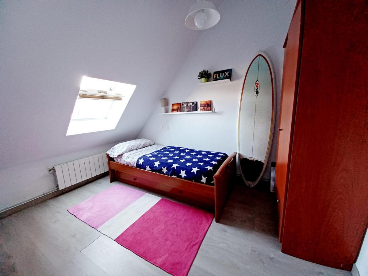 Ferienwohnung Duplex Con Piscina Muy Cerca De La Playa Santiuste Exterior foto
