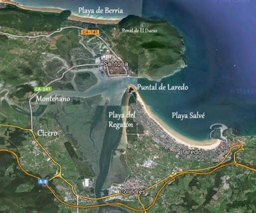 Ferienwohnung Duplex Con Piscina Muy Cerca De La Playa Santiuste Exterior foto